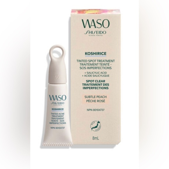 Waso Shiseido KOSHIRICE subtle peach Tinted Acne spot Treatment new - Picture 2 of 5